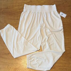 Z by Zella Cream High Waist Interval Track Pants